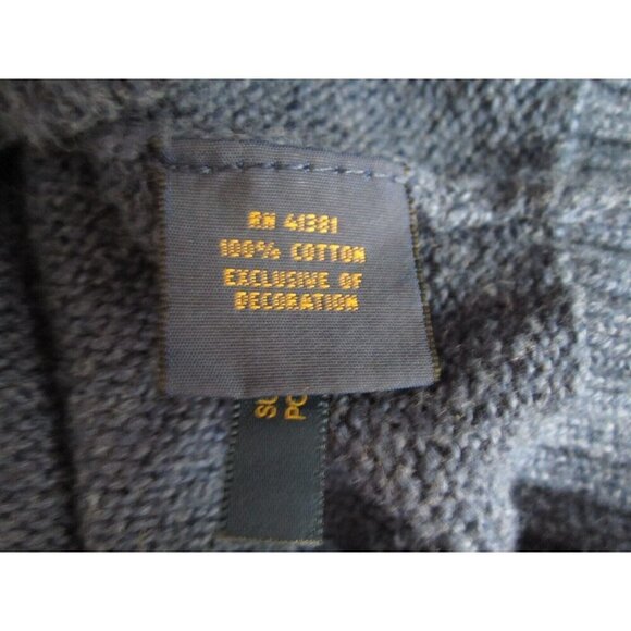 Men's Polo Ralph Lauren 100% Cotton Pullover Sweater Sz L (MS28) - Picture 10 of 10